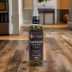 Caffeine Hair Growth Oil 2oz, Herbs, Biotin, Essential oils For All Hair Types