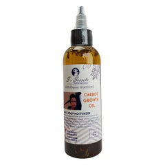 Carrot Hair Growth Oil 2oz, Herbs, Biotin, Essential oils For All Hair Types