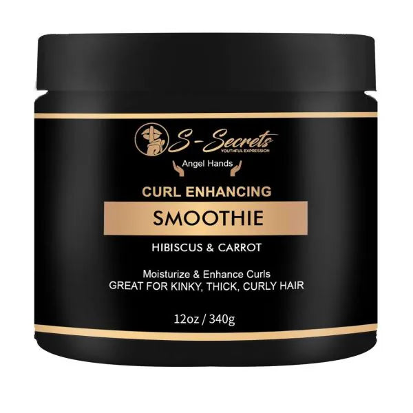 Curl Enhancing Smoothie Cream For Thick, Curly, Coily Hair Sulfate and Paraben Free 12 oz