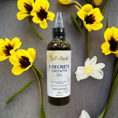 S-Secrets Hair Growth Oil 2oz, Herbs, Biotin, essential oils For All Hair Types