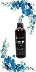 Coffee Hair Growth Oil 4oz, Herbs, Biotin, Essential oils, Potent Formula for All Hair Types