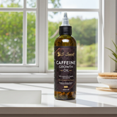 Caffeine Scalp Stimulator Hair Growth Oil 4oz, Herbs, Biotin, Essential oils For All Hair Types
