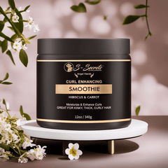 Curl Enhancing Smoothie Cream For Thick, Curly, Coily Hair Sulfate and Paraben Free 12 oz