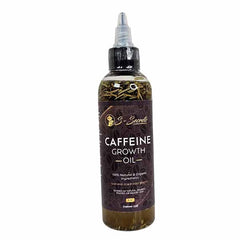 Caffeine Hair Growth Oil 4oz, Herbs, Biotin, Essential oils For All Hair Types