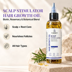 S-Secrets Scalp Stimulator Hair Growth Oil 4oz benefits
