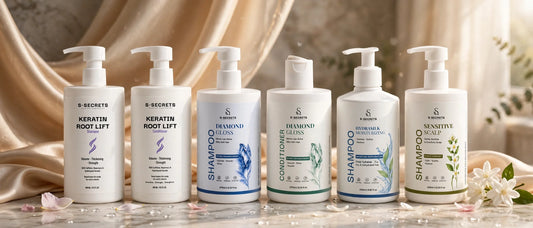 S-Secrets luxury shampoo and conditioner collection