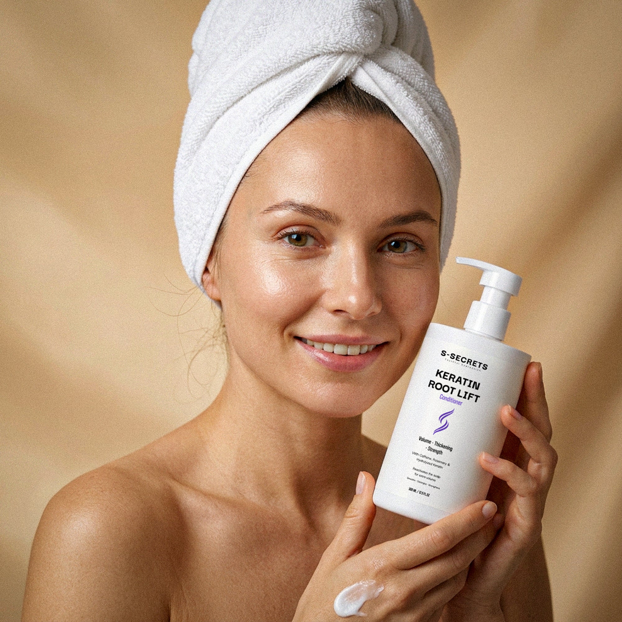 S-Secrets Keratin Root Lift Conditioner | Premium Non-Toxic, Volume, Thickness and Deep Nourishment | All Hair Types