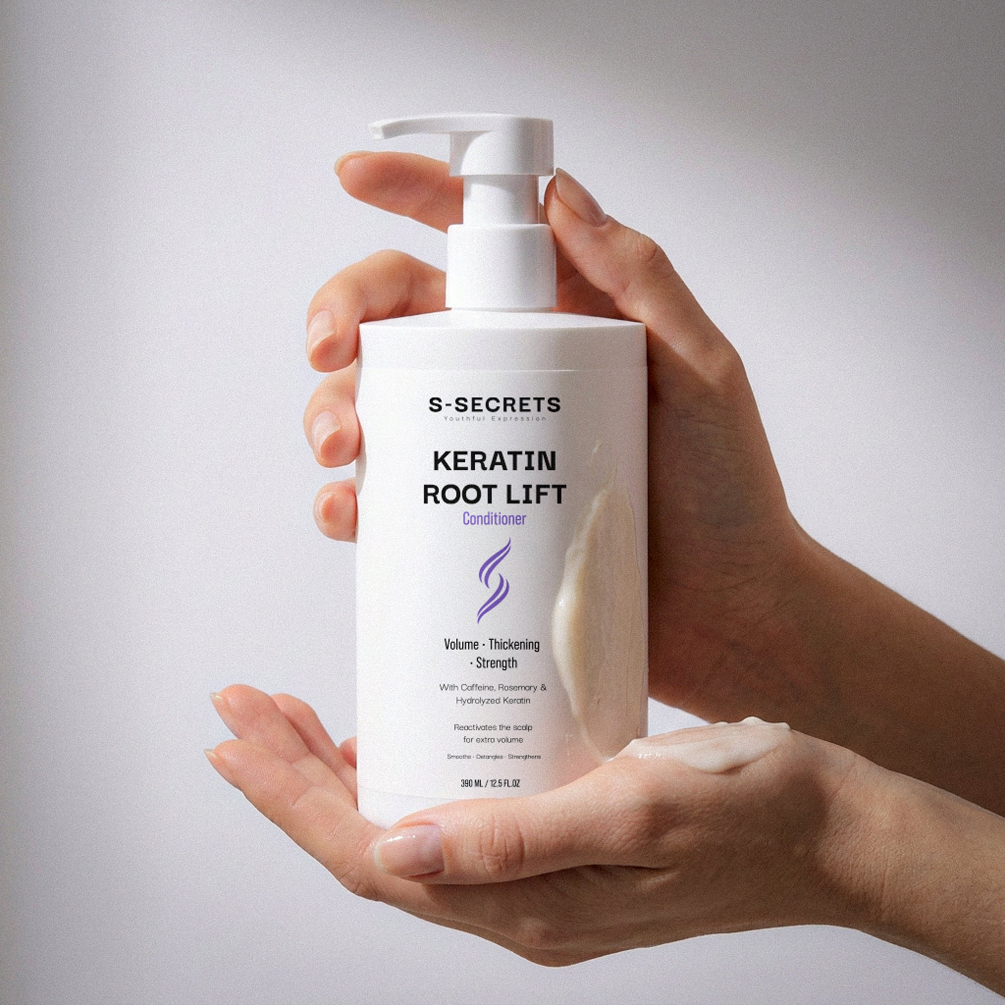 S-Secrets Keratin Root Lift Conditioner | Premium Non-Toxic, Volume, Thickness and Deep Nourishment | All Hair Types