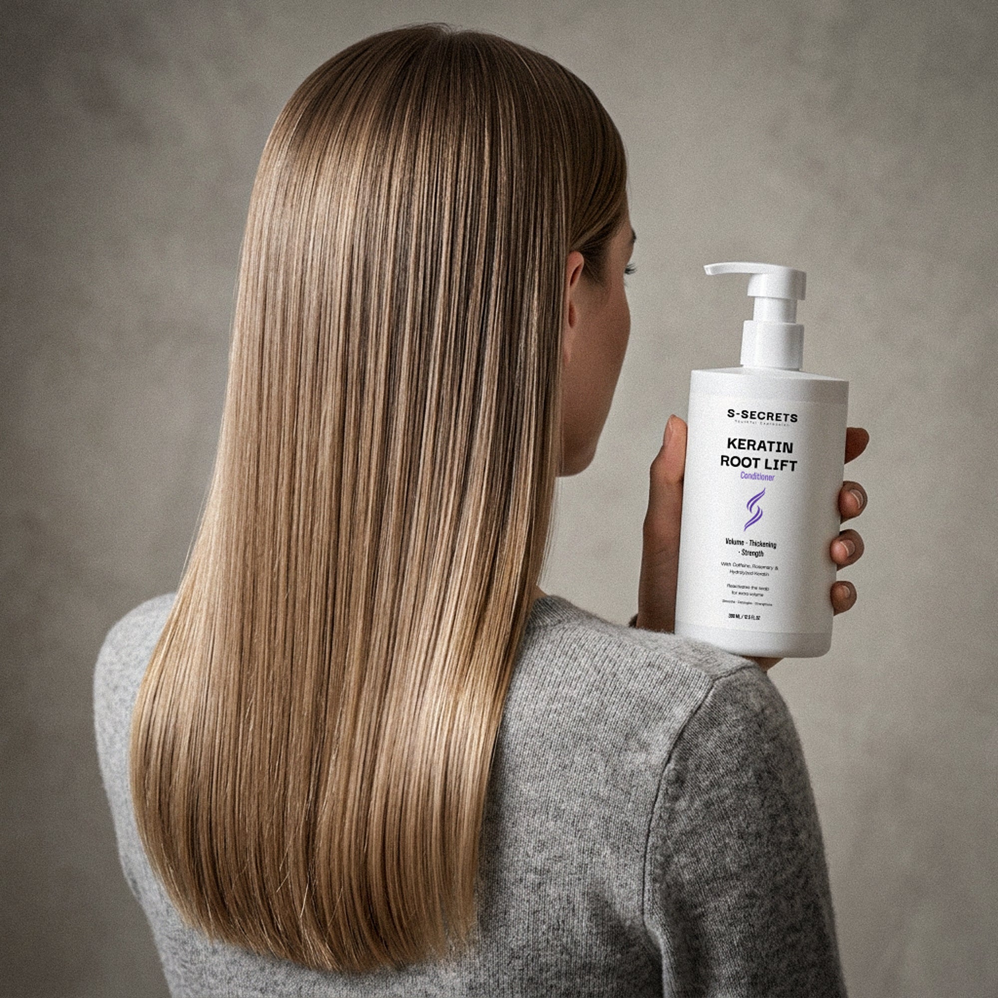 S-Secrets Keratin Root Lift Conditioner | Premium Non-Toxic, Volume, Thickness and Deep Nourishment | All Hair Types