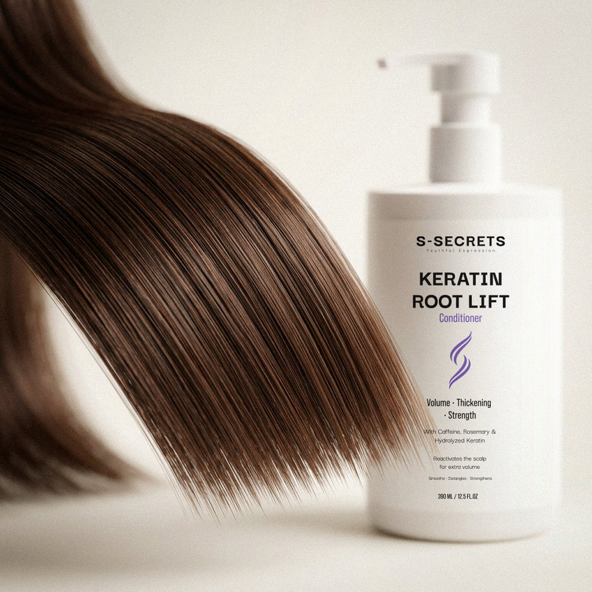 S-Secrets Keratin Root Lift Conditioner | Premium Non-Toxic, Volume, Thickness and Deep Nourishment | All Hair Types