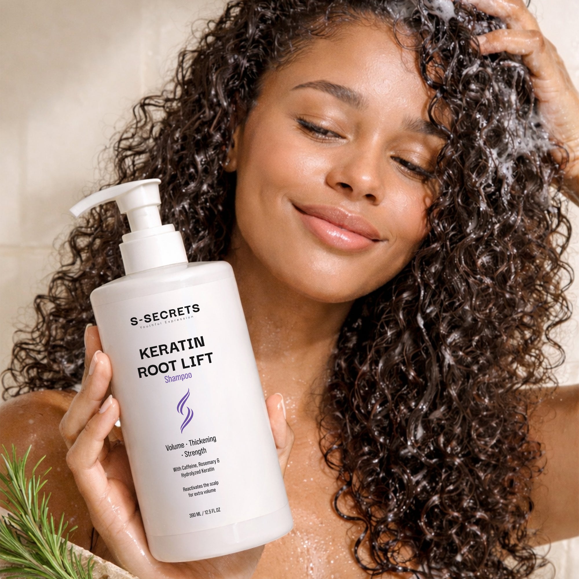 S-Secrets Keratin Root Lift Shampoo | Premium Non-Toxic, Volume, Thickness and Strength | All Hair Types