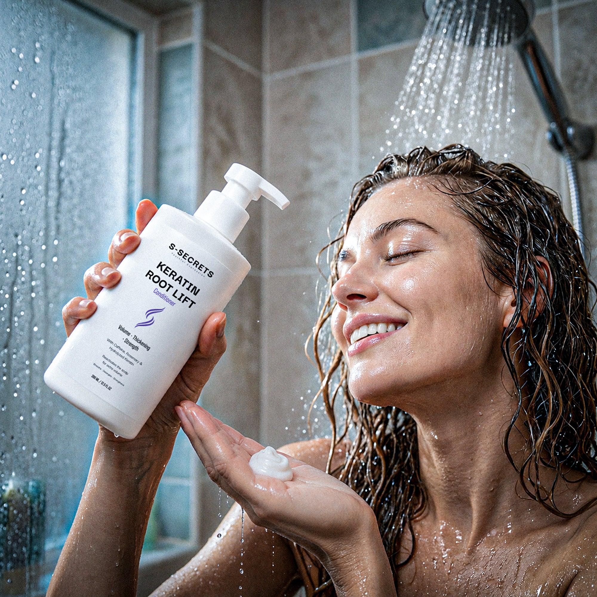 S-Secrets Keratin Root Lift Shampoo | Premium Non-Toxic, Volume, Thickness and Strength | All Hair Types