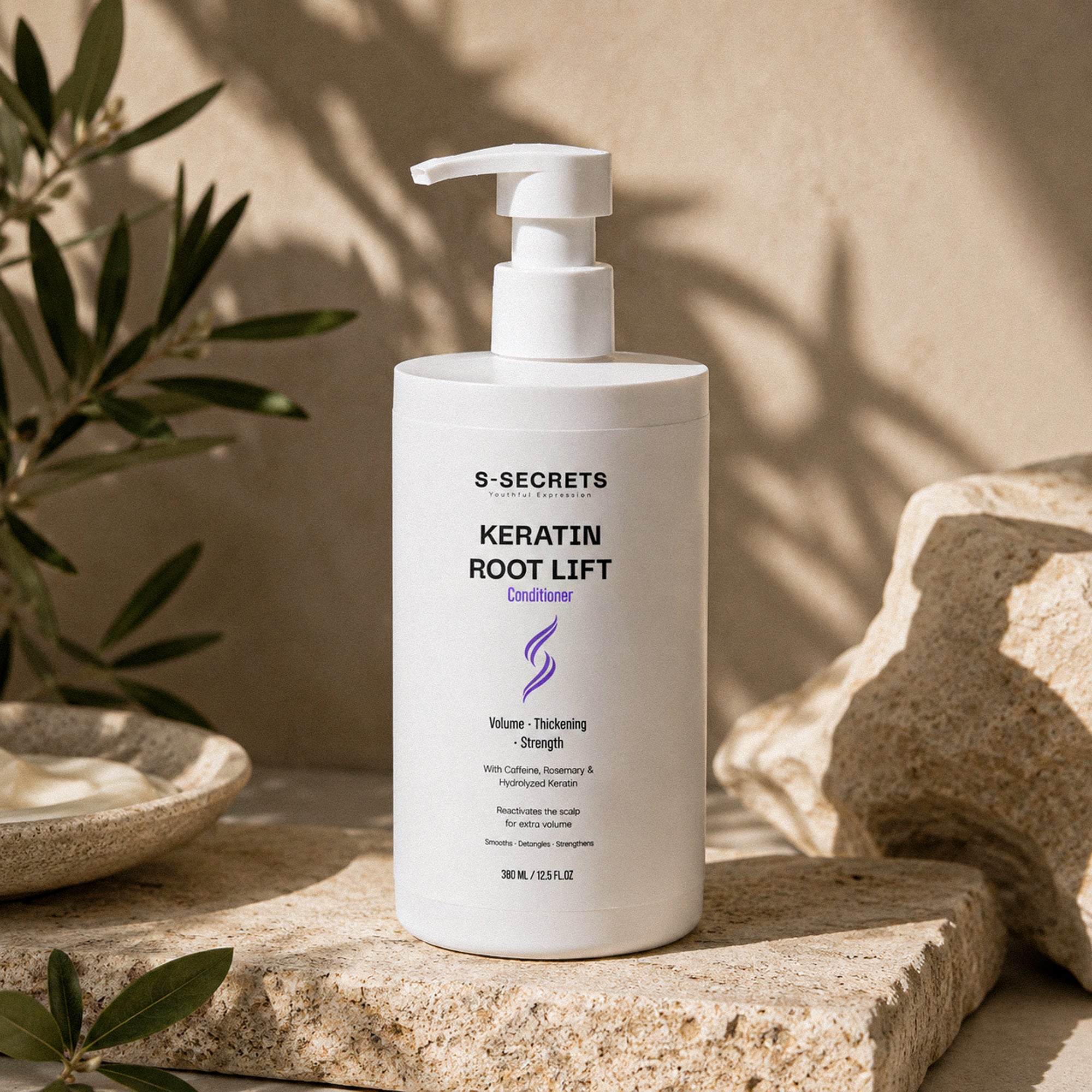 S-Secrets Keratin Root Lift Conditioner | Premium Non-Toxic, Volume, Thickness and Deep Nourishment | All Hair Types