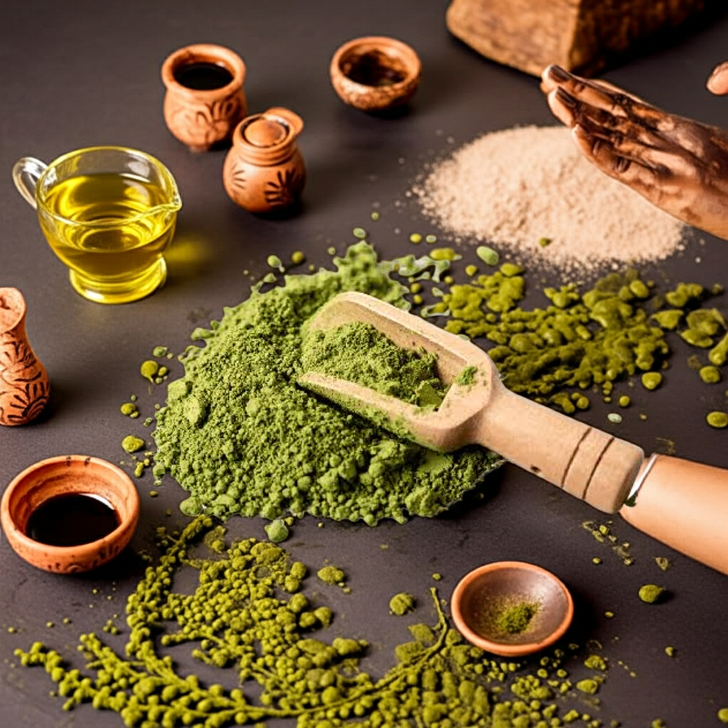 226 Grams - 100% Pure Henna Powder For Hair Dye - Reddish Brown Henna Hair Color, Best Red Henna For Hair