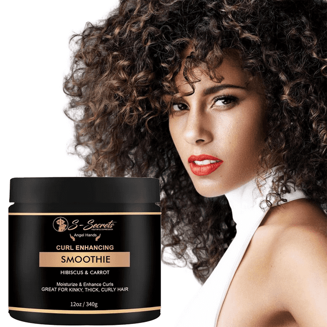 Curl Enhancing Smoothie Cream For Thick, Curly, Coily Hair Sulfate and Paraben Free 12 oz