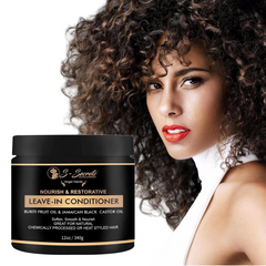 Leave-in Conditioner Treatment For All Hair Types Sulfates, Paraben, Silicone Free 12 oz