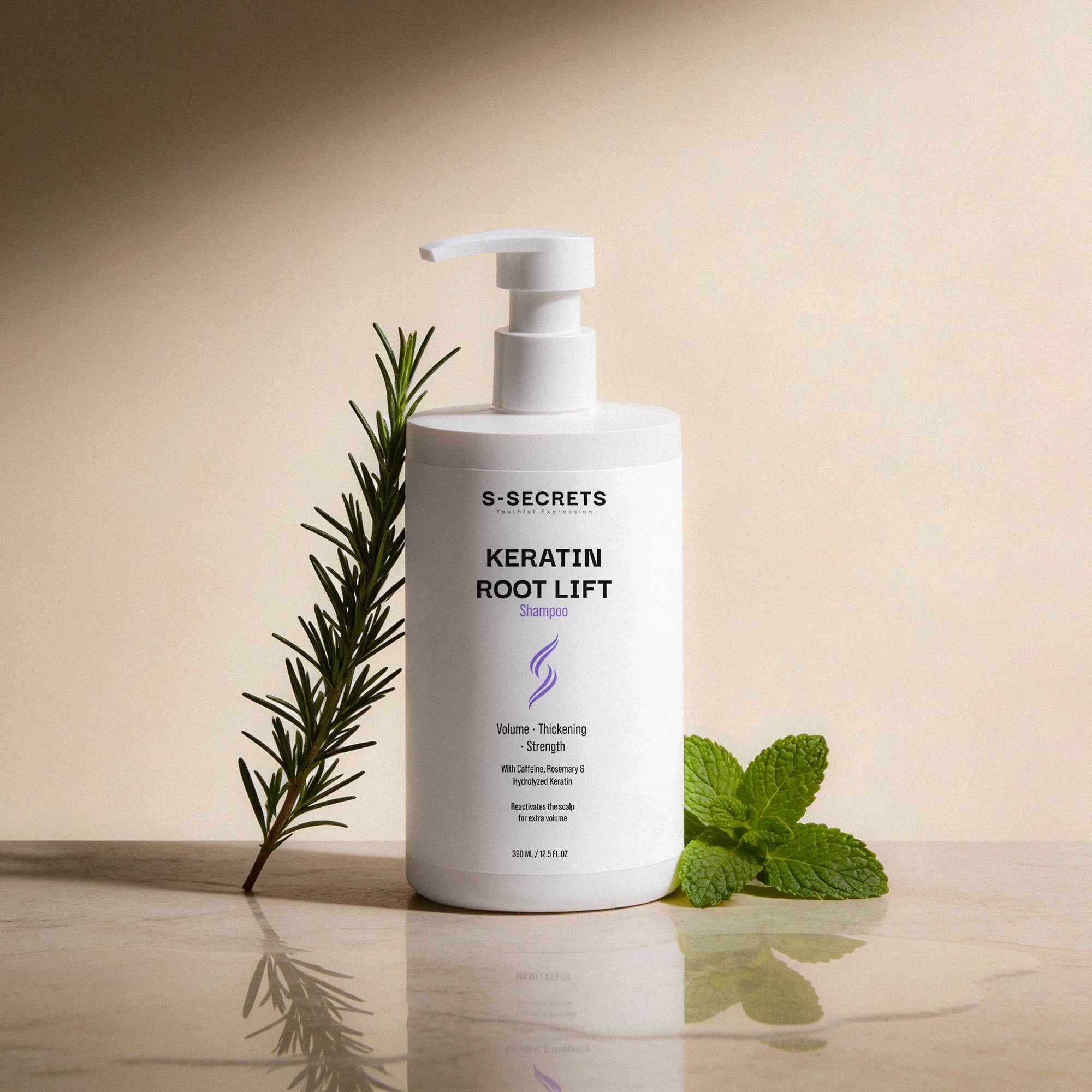 S-Secrets Keratin Root Lift Shampoo | Premium Non-Toxic, Volume, Thickness and Strength | All Hair Types