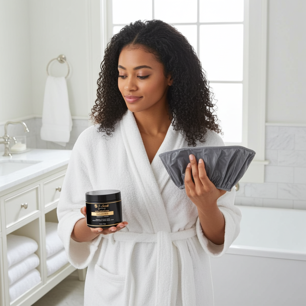 Curl Enhancing Smoothie Cream For Thick, Curly, Coily Hair Sulfate and Paraben Free 12 oz