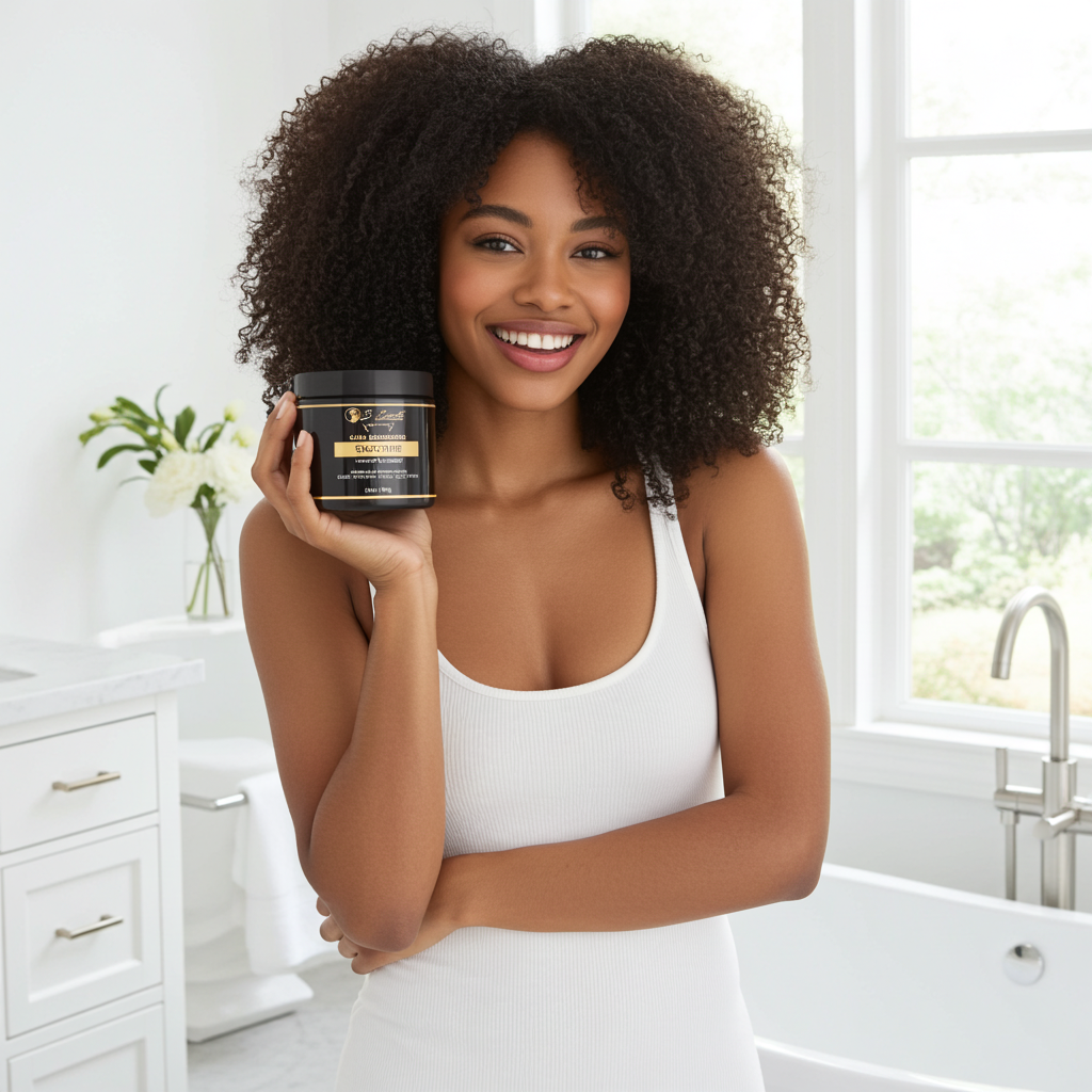 Curl Enhancing Smoothie Cream For Thick, Curly, Coily Hair Sulfate and Paraben Free 12 oz