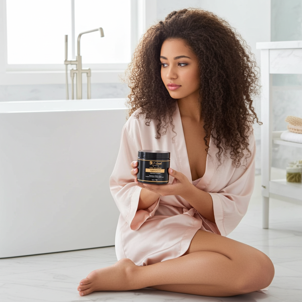 Curl Enhancing Smoothie Cream For Thick, Curly, Coily Hair Sulfate and Paraben Free 12 oz