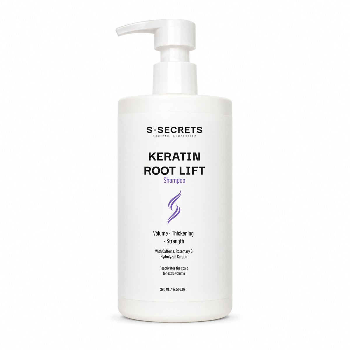 S-Secrets Keratin Root Lift Shampoo | Premium Non-Toxic, Volume, Thickness and Strength | All Hair Types