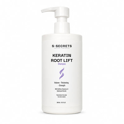 S-Secrets Keratin Root Lift Shampoo | Premium Non-Toxic, Volume, Thickness and Strength | All Hair Types