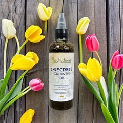 S-Secrets Hair Growth Oil 4oz, Herbs, Biotin, essential oils For All Hair Types