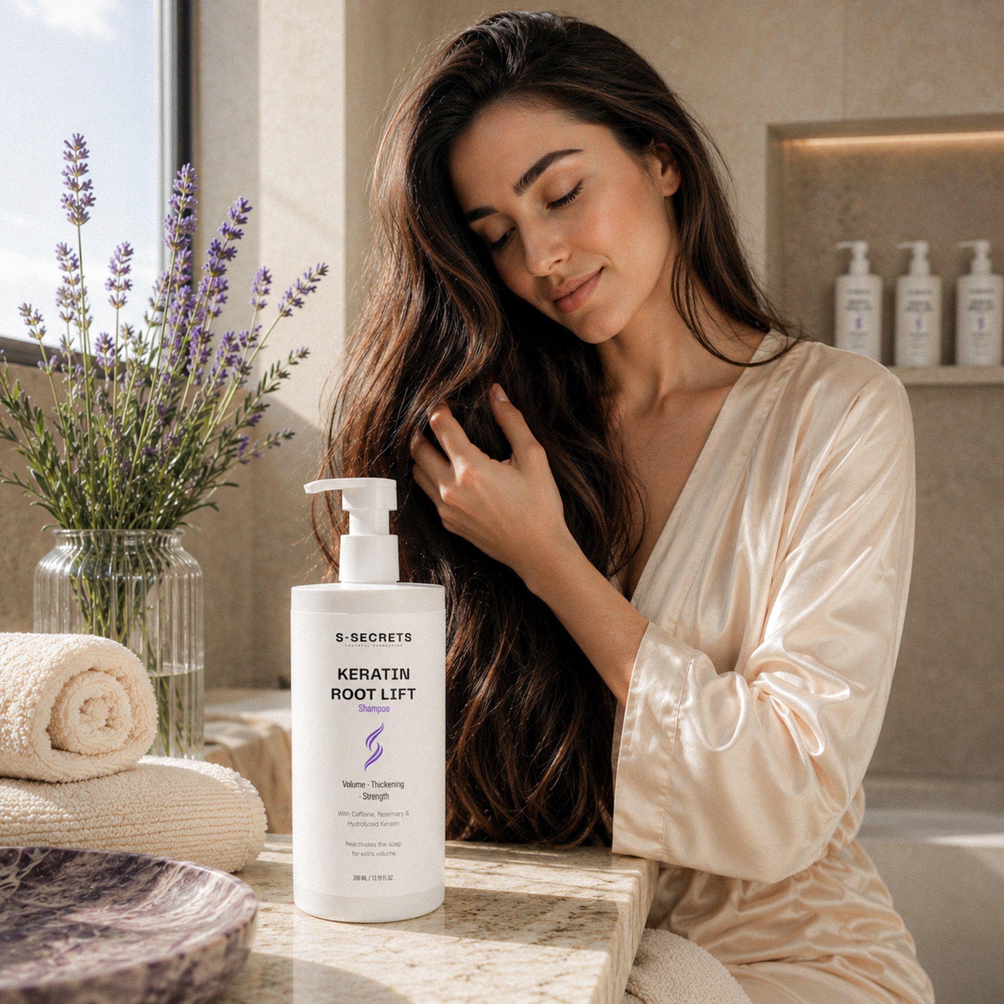 S-Secrets Keratin Root Lift Shampoo | Premium Non-Toxic, Volume, Thickness and Strength | All Hair Types