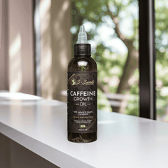 Caffeine Scalp Stimulator Hair Growth Oil 4oz, Herbs, Biotin, Essential oils For All Hair Types
