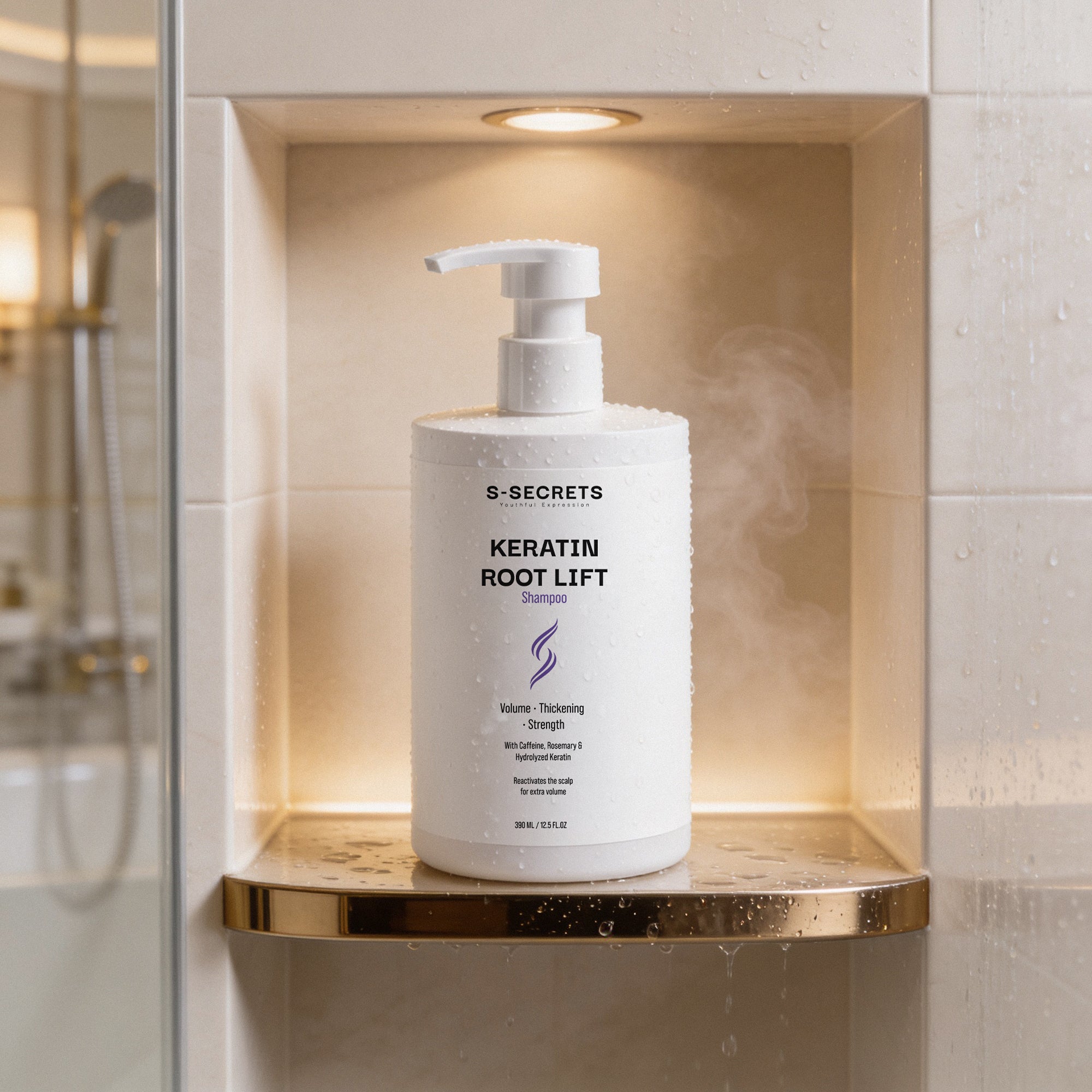 S-Secrets Keratin Root Lift Shampoo | Premium Non-Toxic, Volume, Thickness and Strength | All Hair Types