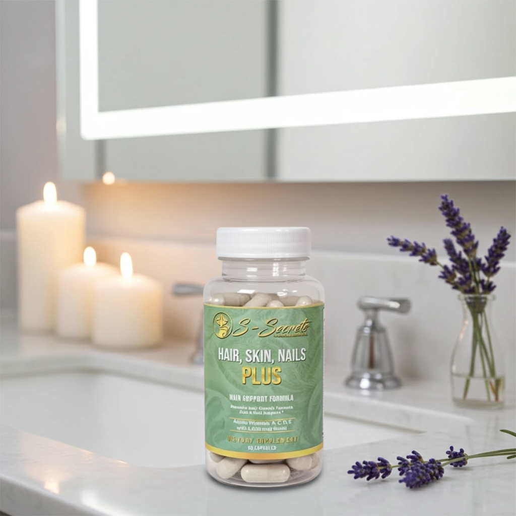 Women and Men Hair, Skin, Nails Plus Extra Strength Biotin 5000mcg, Vitamin A, C, D, E, Zinc