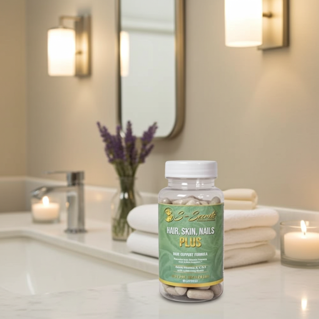 Women and Men Hair, Skin, Nails Plus Extra Strength Biotin 5000mcg, Vitamin A, C, D, E, Zinc