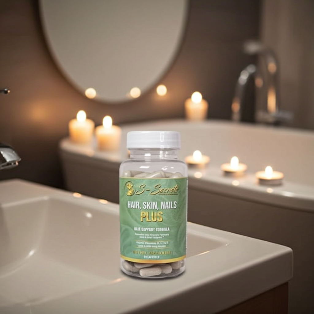 Women and Men Hair, Skin, Nails Plus Extra Strength Biotin 5000mcg, Vitamin A, C, D, E, Zinc