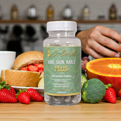 Women and Men Hair, Skin, Nails Plus Extra Strength Biotin 5000mcg, Vitamin A, C, D, E, Zinc