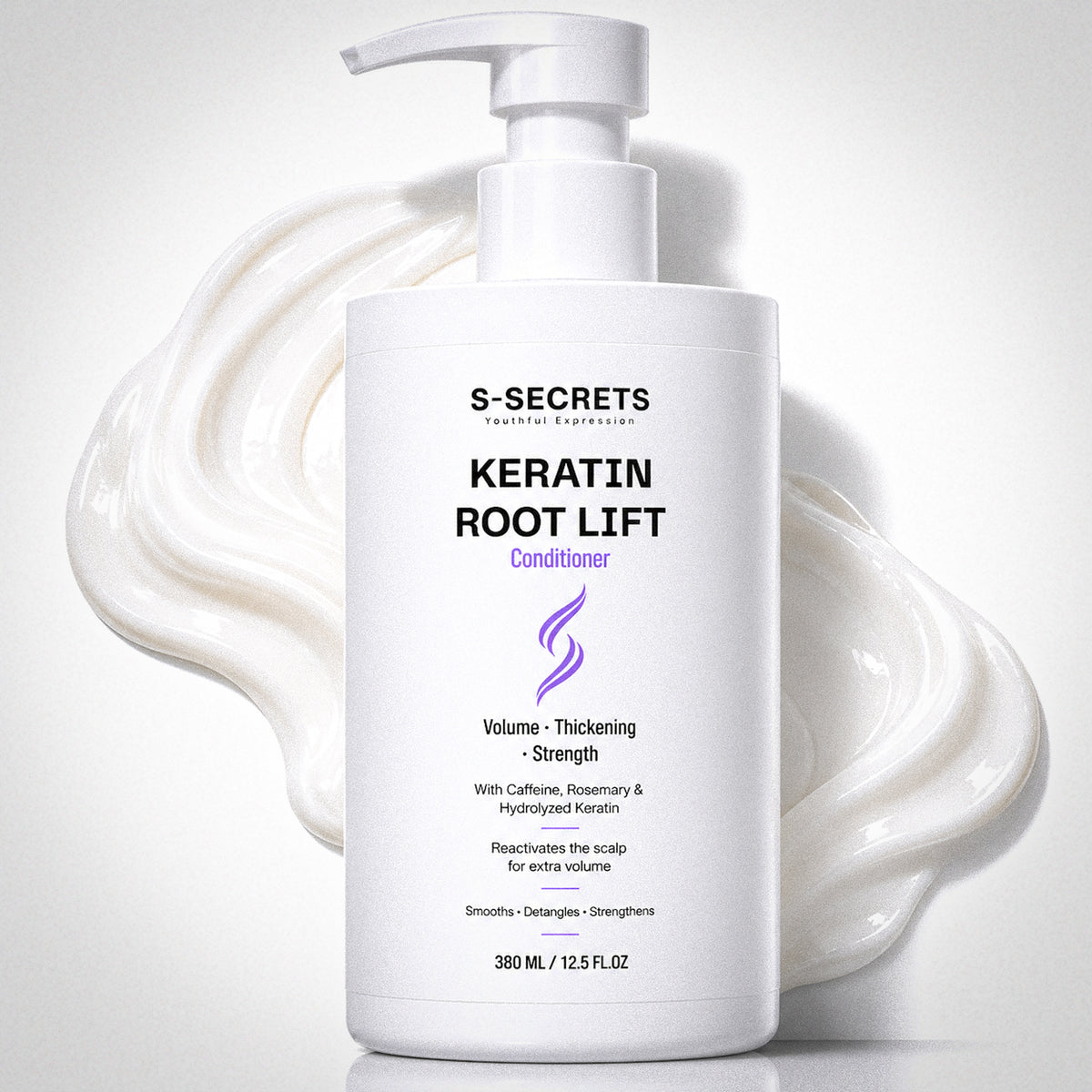 S-Secrets Keratin Root Lift Conditioner | Premium Non-Toxic, Volume, Thickness and Deep Nourishment | All Hair Types