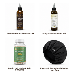 S-Secrets Inside-Out Hair Growth System - all four products