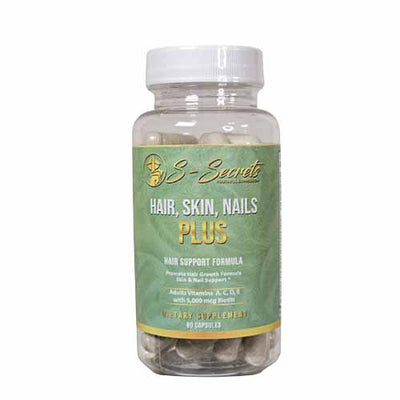 Women and Men Hair, Skin, Nails Plus Extra Strength Biotin 5000mcg, Vitamin A, C, D, E, Zinc