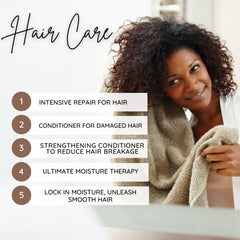 Strengthen & Restore Conditioner with Buriti Fruit oil and Jamaican Black Castor Oil 12 oz For All Hair Types