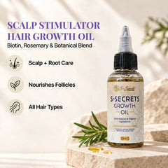 S-Secrets Scalp Stimulator Hair Growth Oil 2oz benefits